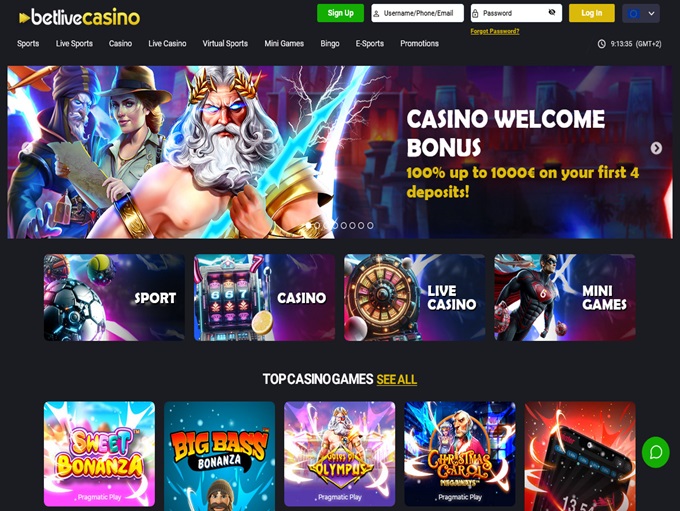 BetliveCasino 12.09.2024. Hp 