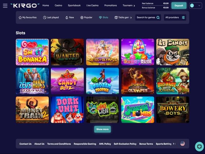 Kirgo Casino Review ᐈ 110% up to €/$330 Sign Up Bonus