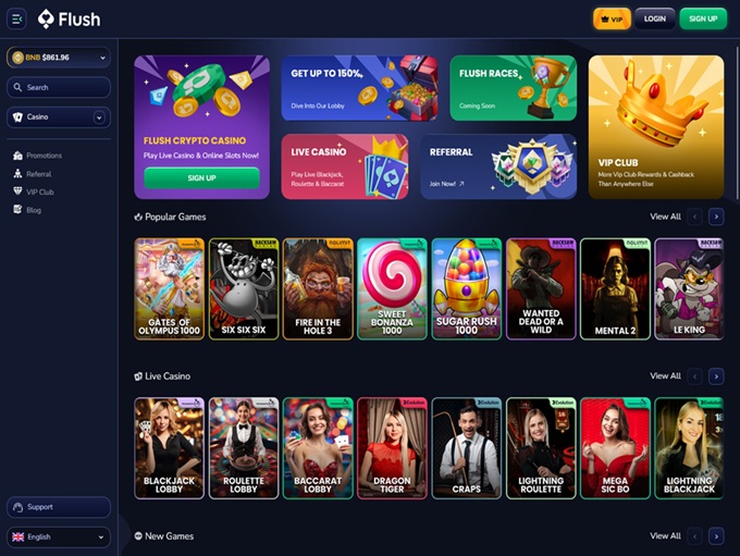 Flush Casino 21.08.2025. Hp 