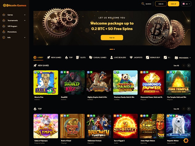 Bitcoin Games Casino 16.04.2024. Hp 