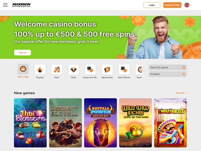 Maxxwin Casino 08.10.2025. hp 
