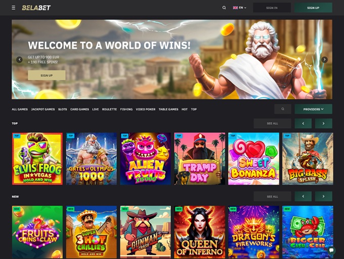 Belabet Casino 20.05.2025. Hp