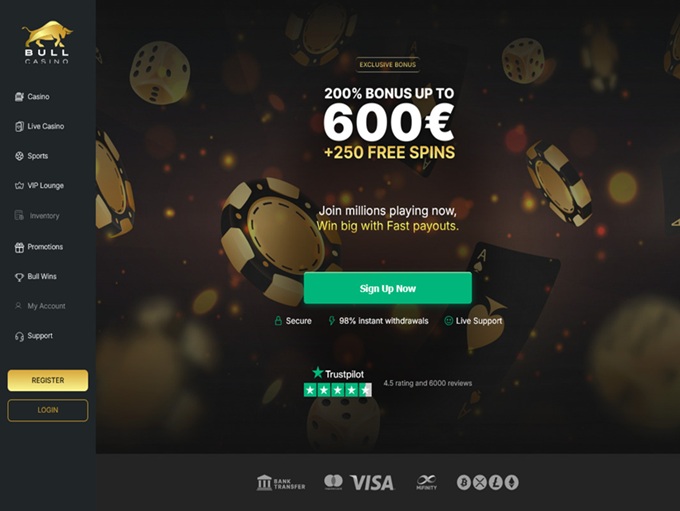 Bull Casino 18.06.2025. Hp