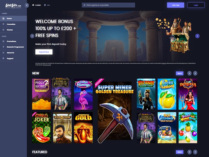 Slotsite.com Casino 24062024 HP 