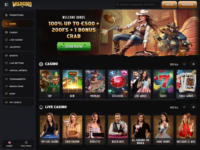 Wildsino Casino 29.10.2024. Hp 