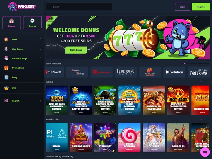 Wikibet Casino 04.12.2025. Hp 