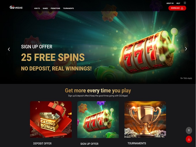 GGVegas Casino hp