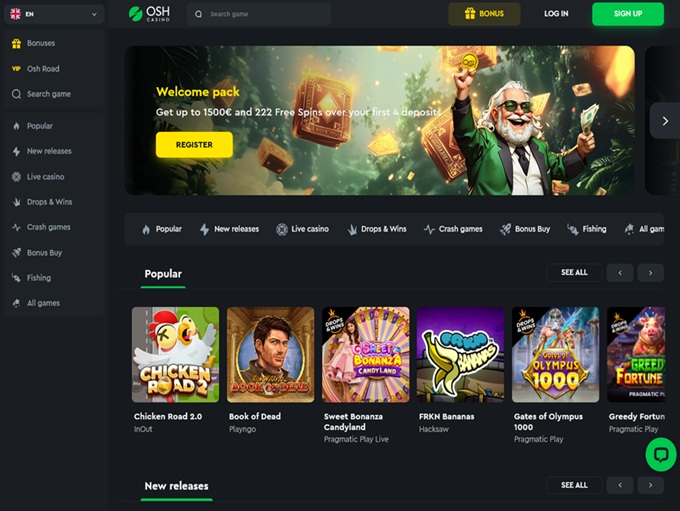 OSH Casino hp