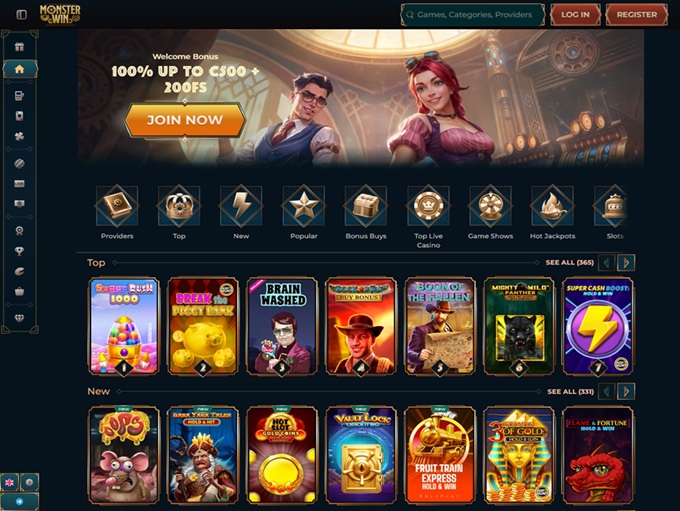 MonsterWin hp