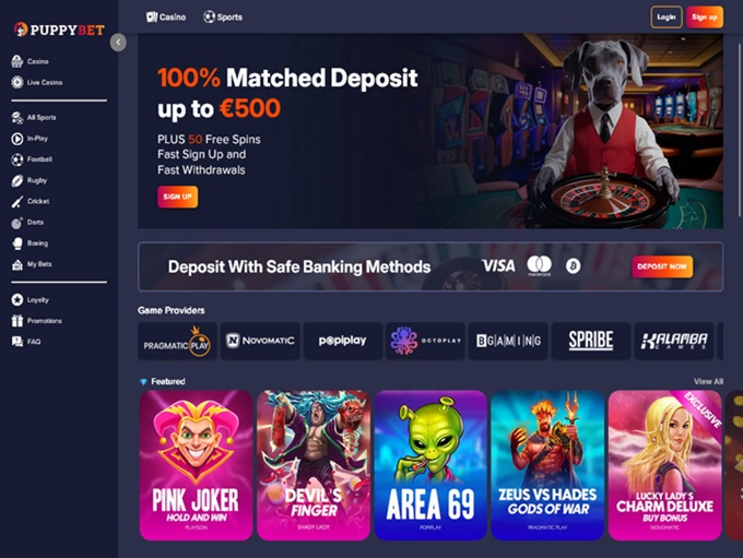 PuppyBet 16.06.2025. Hp