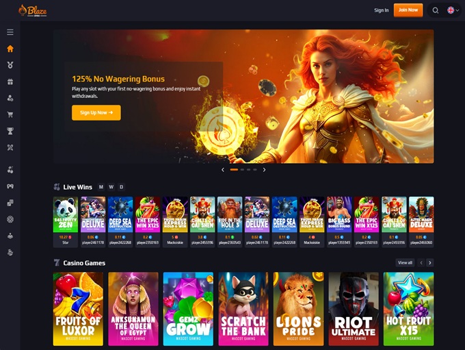 Blaze Spins 06.02.2026. hp 