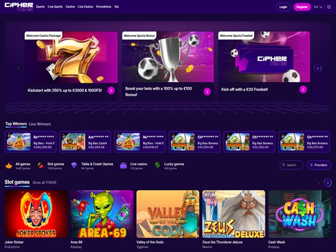 CipherWins 01.10.2025. Hp