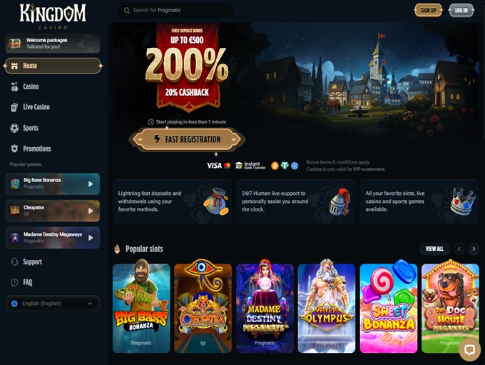 Kingdom Casino 28.07.2025. Home 