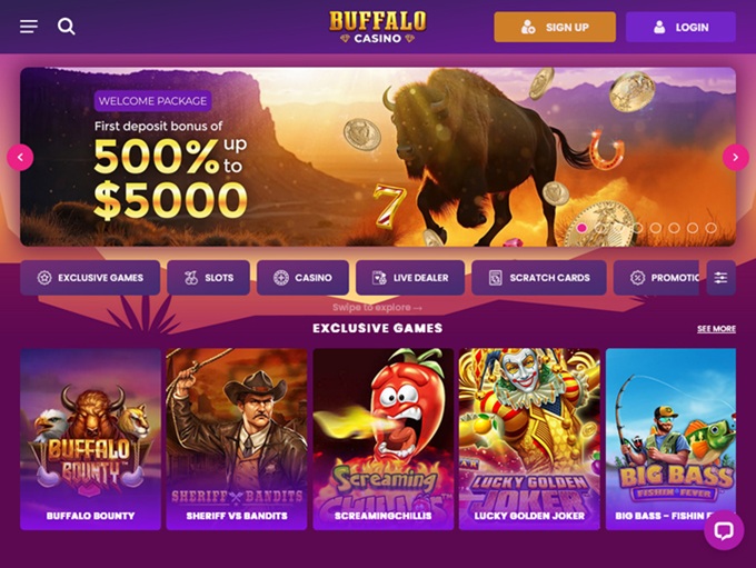 Buffalo Casino 01.08.2025. Hp