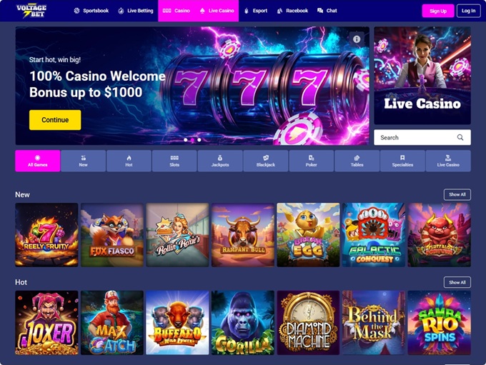 Voltage Bet hp 