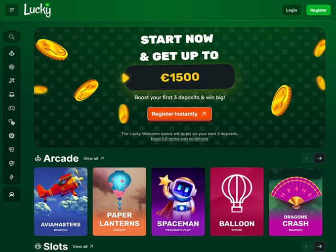 Lucky.co hp 