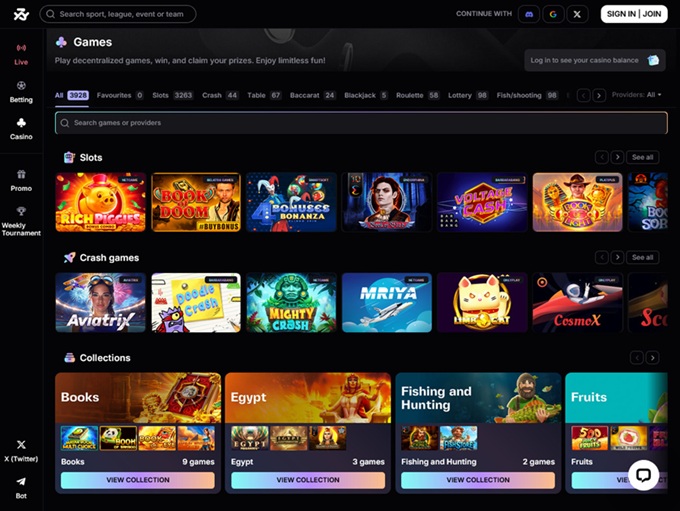 Bookmaker.XZY 26.09.2025. Hp