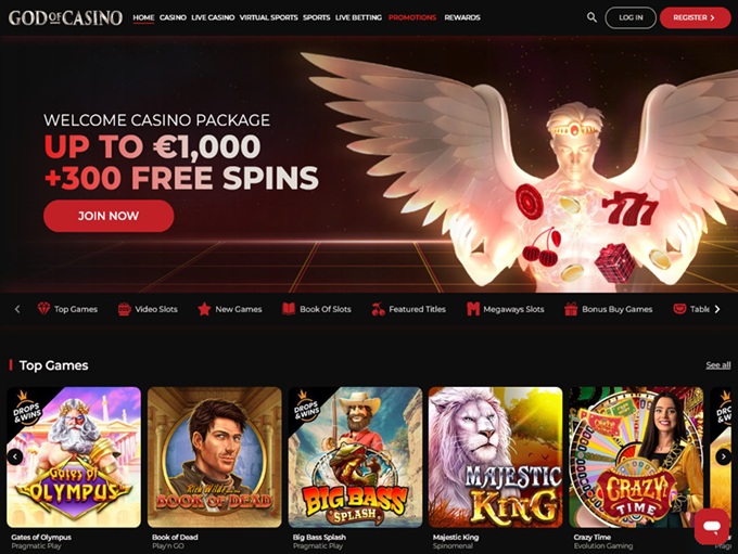 God Of Casino 02.10.2025. Hp