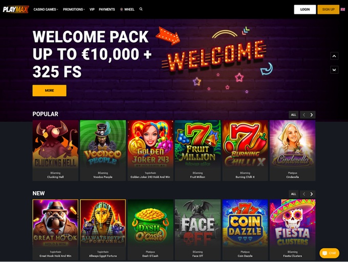 Playmax Casino hp 