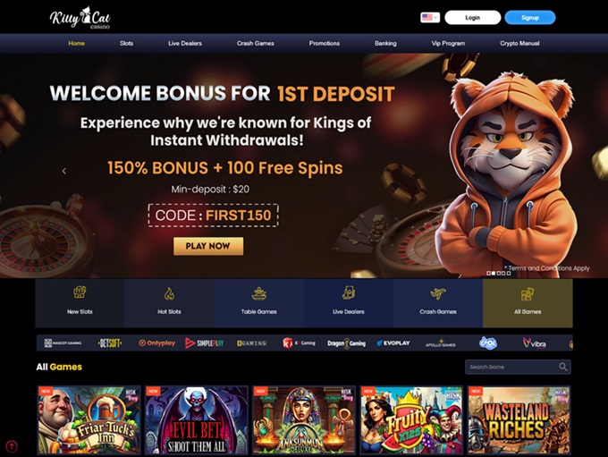 Kitty Cat Casino 31.10.2025. Hp 