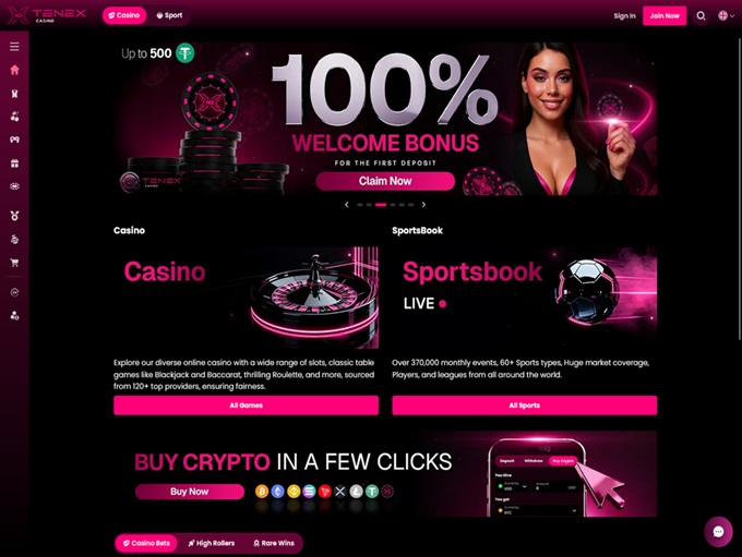 Tenex Casino 18.11.2025. hp