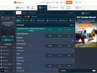 Bzeebet Casino Sports Lobby