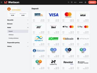 Wettson Sports Cashier