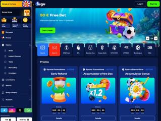 FUGU Casino Sports Home Page