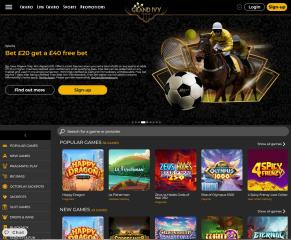 The Grand Ivy Casino Sports Home Page