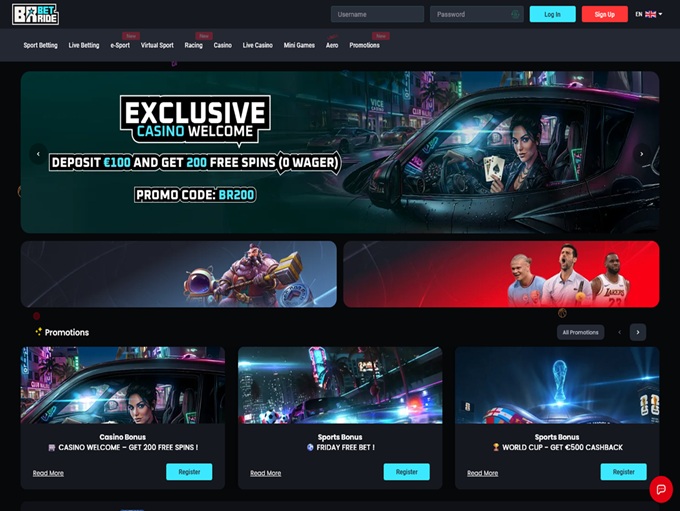 Betride casino hp 