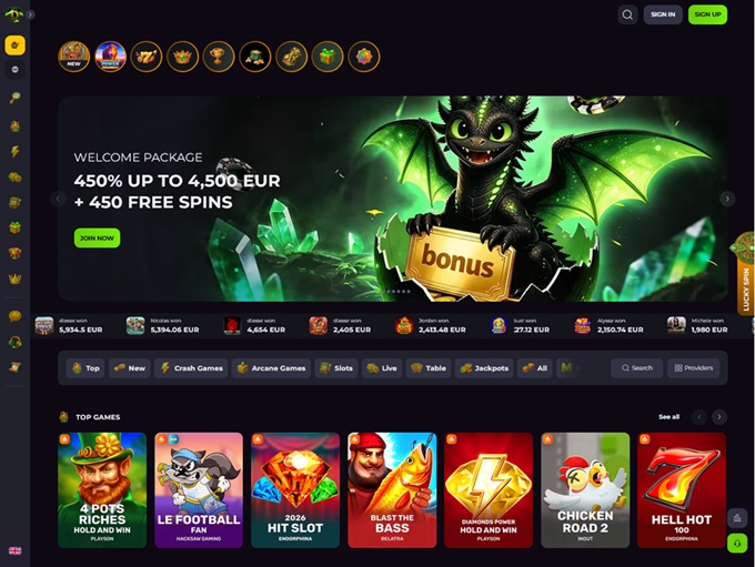 Drakaris casino hp