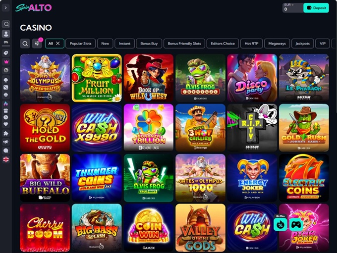 SpinAlto lobby 