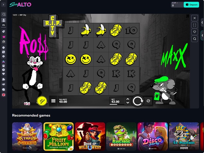 SpinAlto Game 1 