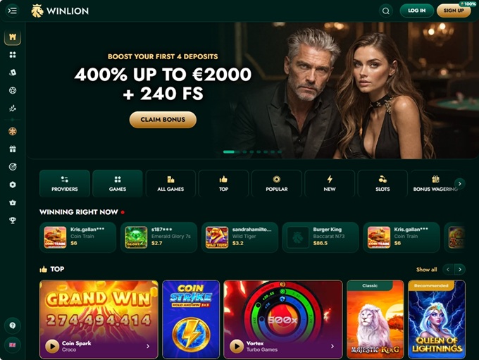 SpinBetter Casino hp 