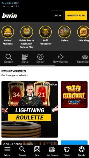 bwin login