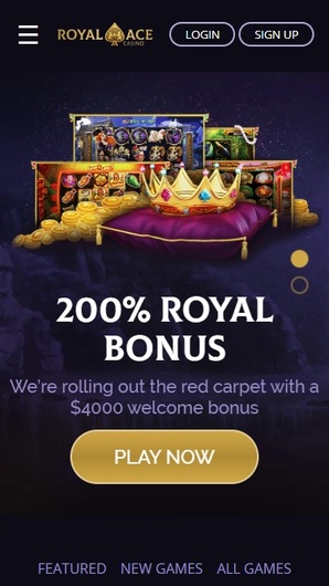 Royal Ace Casino Mobile Login