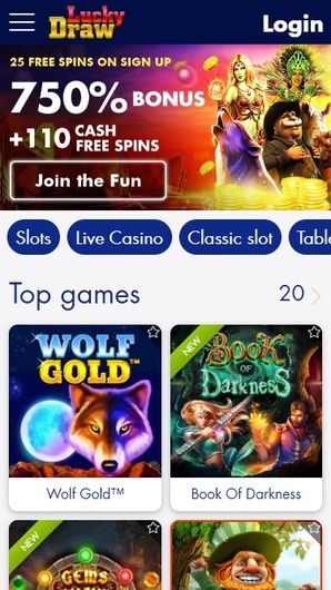 lucky draw casino  free spins