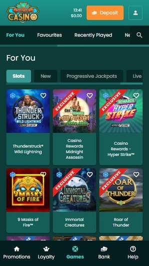 eldorado casino online games