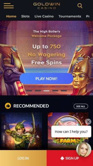 GoldWin Casino: 20 Free Spins No Deposit | Exclusive Bonus 2024