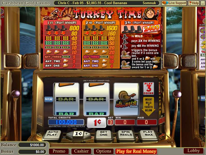 Turkey Time Slot review from Wager Gaming