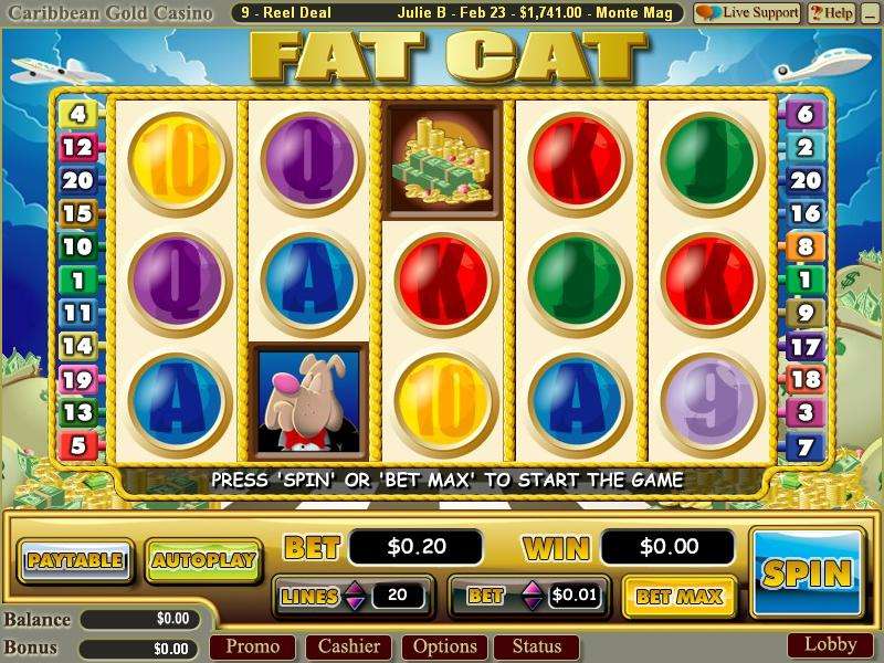  Fat  Cat  Slot review from Wager Gaming