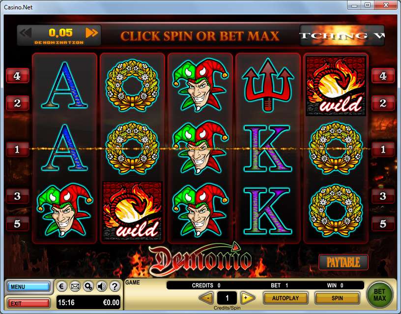 demonio slot free play