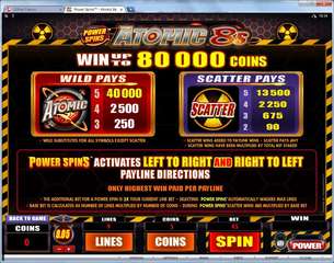 Power Spins - Atomic 8's