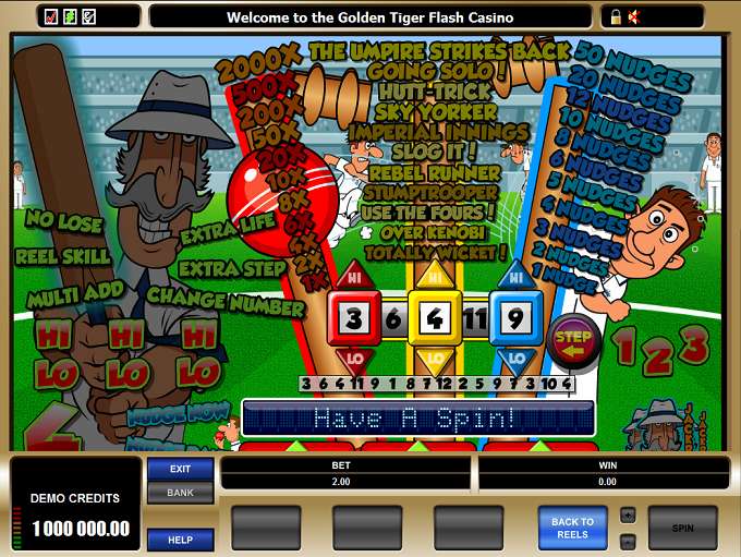 The Umpire Strikes Back Classic Slot review from Microgaming