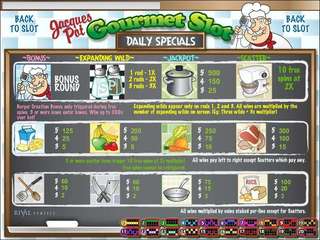 Jacques Pot - Gourmet Slot