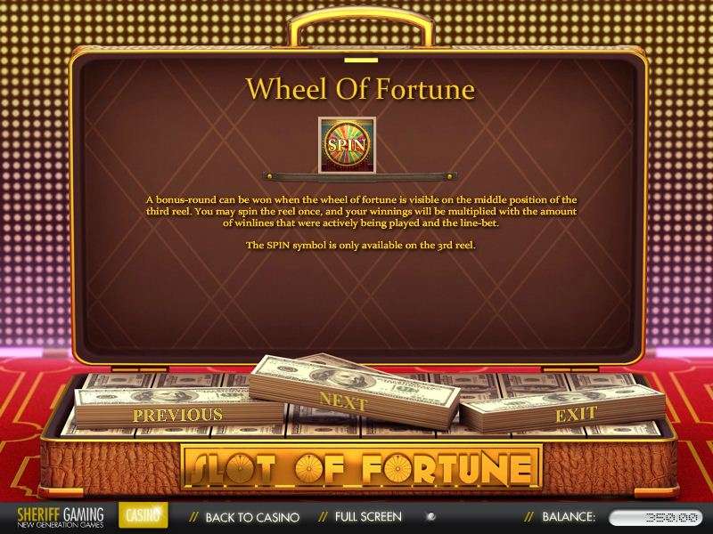 Slot of Fortune