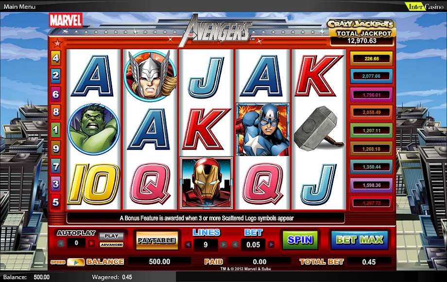 The Avengers Slot By NextGen » Review + Demo Game