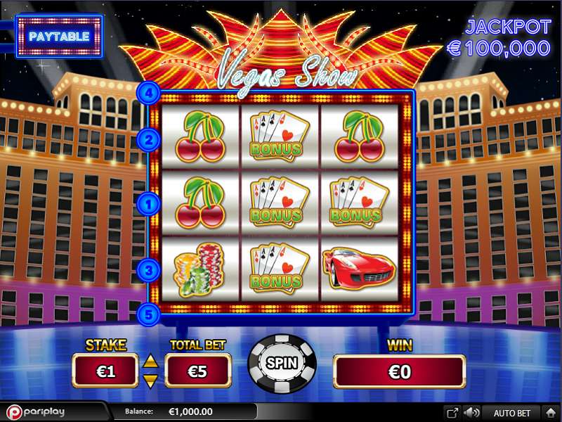 Las vegas slot payoffs