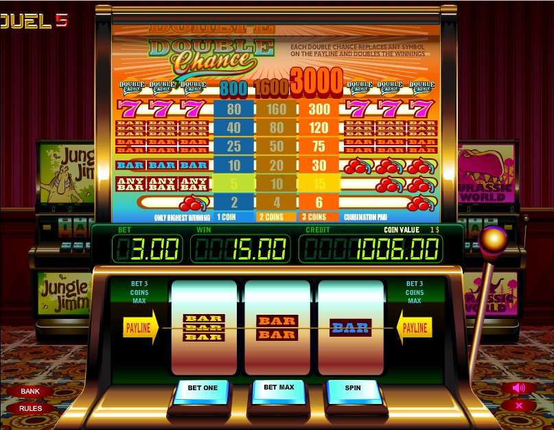 advantage online casino chance
