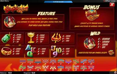 Sinful Spins